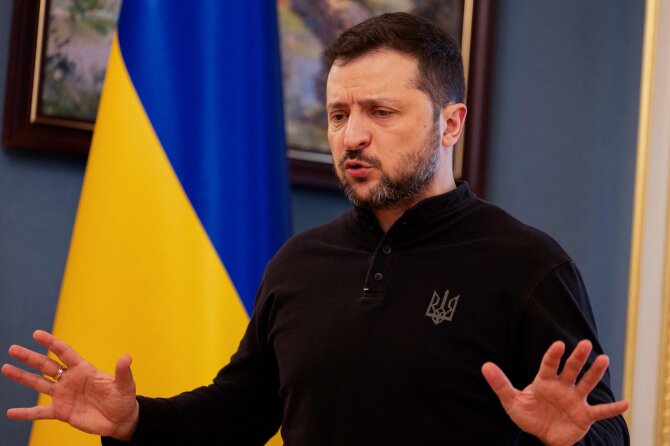 AFP/ „Scanpix“/Volodymyras Zelenskis