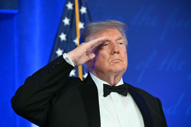 AFP/ „Scanpix“/Donaldas Trumpas