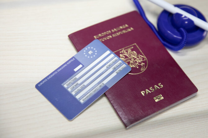 Juliaus Kalinsko / 15min nuotr. / Europos sveikatos draudimo kortelė