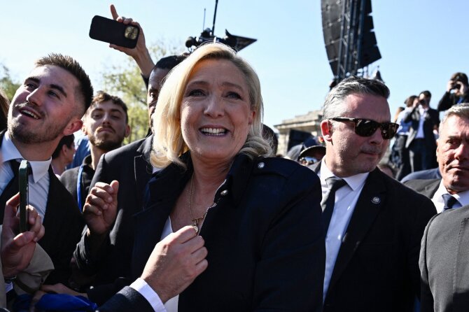 AFP/„Scanpix“ nuotr./Marine Le Pen