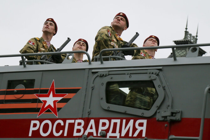 „Scanpix“/AP nuotr./Rosgvardijos kariai