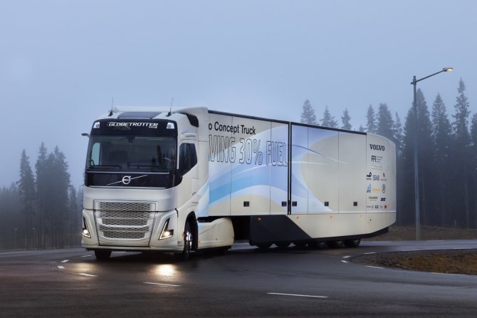 Hibridinis „Volvo trucks“ sunkvežimis
