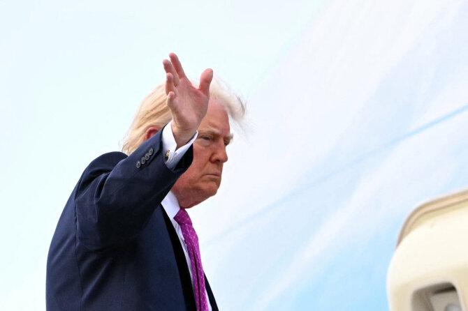 AFP/ „Scanpix“/Donaldas Trumpas