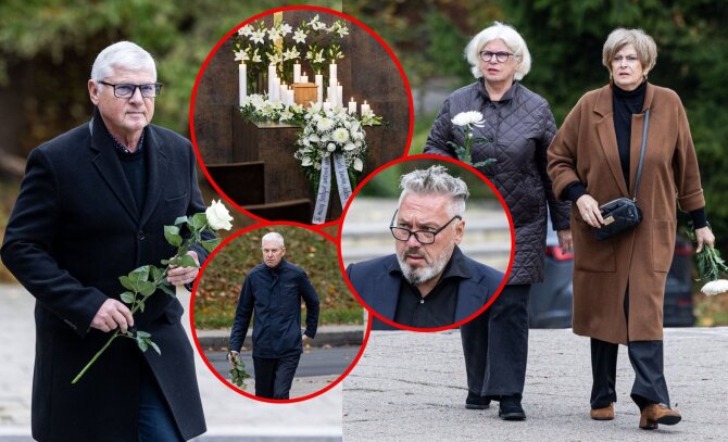 Pauliaus Peleckio / BNS nuotr./Atsisveikinimas su Henriku Vaitiekūnu