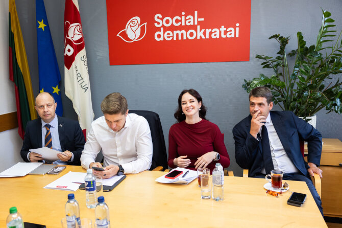 Roberto Riabovo / BNS nuotr./Aurelijus Veryga, Mindaugas Sinkevičius, Inga Ruginienė, Remigijus Žemaitaitis