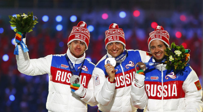 „Reuters“/„Scanpix“ nuotr./Rusijos sportininkai