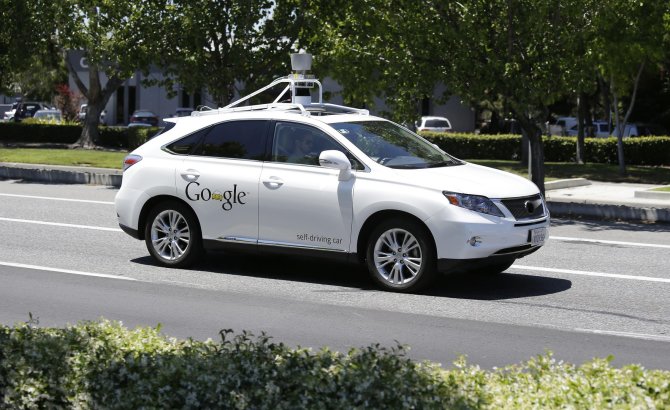 Scanpix nuotr./„Google“ save vairuojantis automobilis