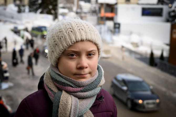 AFP/„Scanpix“ nuotr./Greta Thunberg