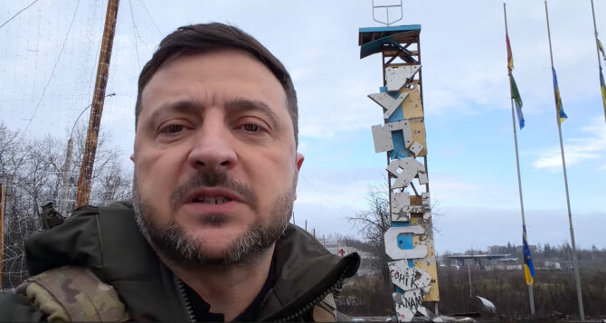 Kadras iš vaizdo įrašo/Volodymyras Zelenskis