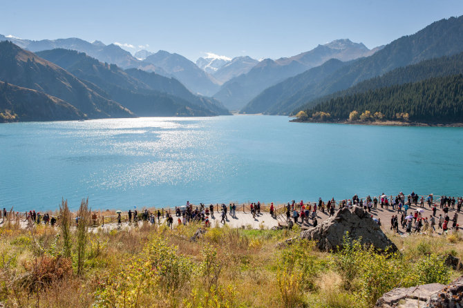 „Shutterstock“ nuotr./Dangaus ežeras, Kinija