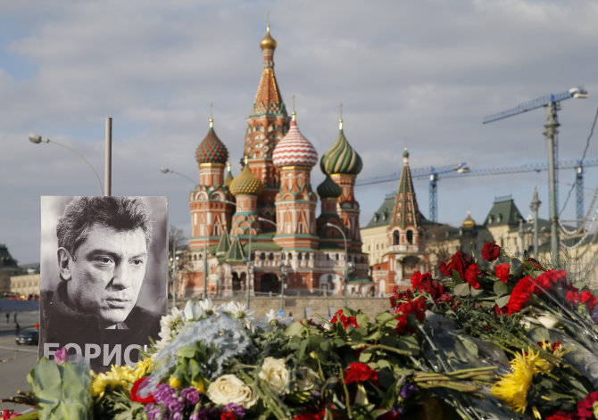 „Reuters“/„Scanpix“ nuotr./Boriso Nemcovo nužudymas