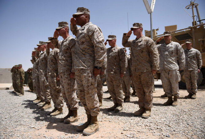 AFP/„Scanpix“ nuotr./JAV kariai Afganistane