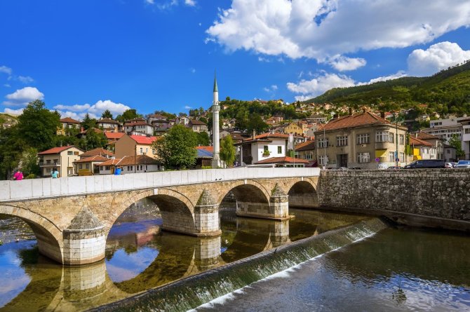 Shutterstock nuotr./Sarajevo tiltas, Bosnija ir Hercegovina