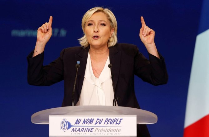 „Reuters“/„Scanpix“ nuotr./Marine le Pen