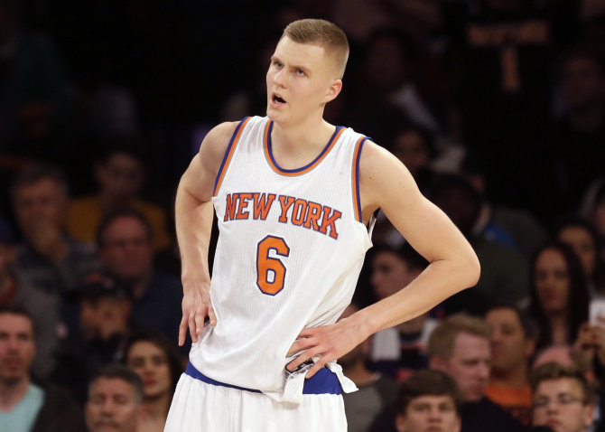 „Scanpix“/AP nuotr./Kristapas Porzingis