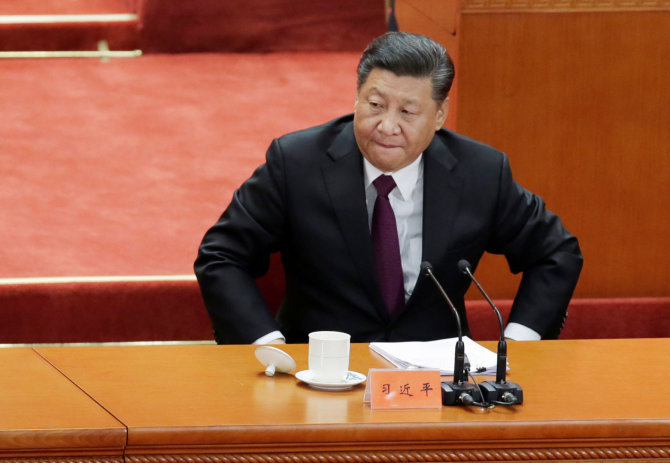 „Reuters“/„Scanpix“ nuotr./Kinijos vadovas Xi Jinpingas