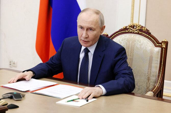 Vladimiras Putinas / Mikhail Metzel / via REUTERS