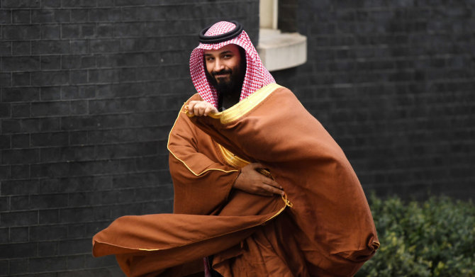 „Scanpix“/„PA Wire“/„Press Association Images“ nuotr./Saudo Arabijos karališkasis princas Mohammedas bin Salmanas