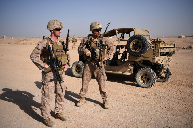 AFP/„Scanpix“ nuotr./JAV kariai Afganistane