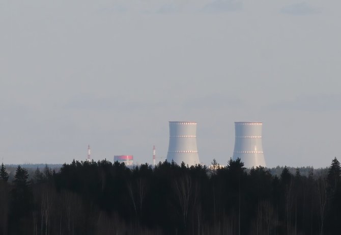 „Scanpix Baltics“ nuotr./Astravo atominė elektrinė