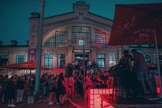 „Go Vilnius“ nuotr./Vakarėlis Halės turguje
