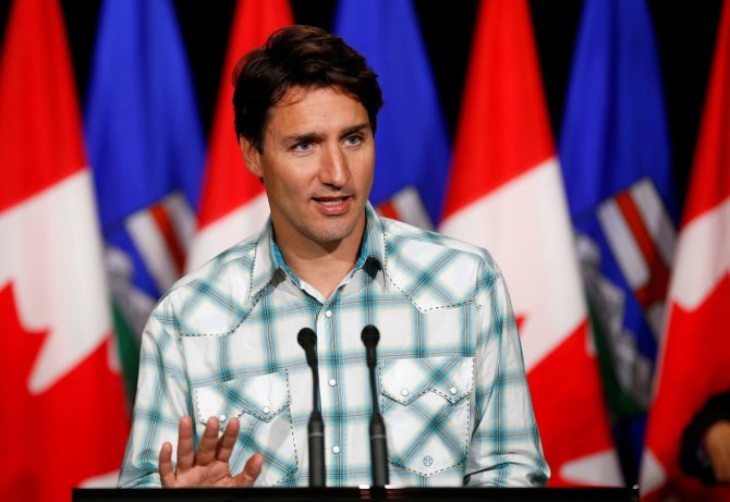 „Reuters“/„Scanpix“ nuotr./Justinas Trudeau