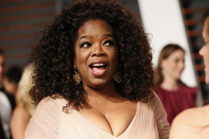 „Reuters“/„Scanpix“ nuotr./Oprah Winfrey – vienintelė moteris turtingiausių JAV įžymybių sąraše