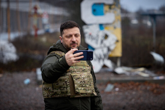 Volodymyras Zelenskis / HANDOUT / AFP