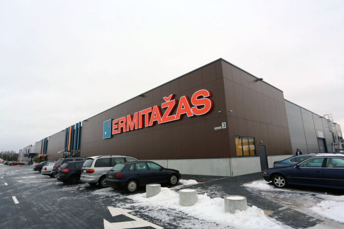 Bendrovės nuotr./„Ermitažas“ atidarė pirmąjį prekybos centrą regione – Jonavoje