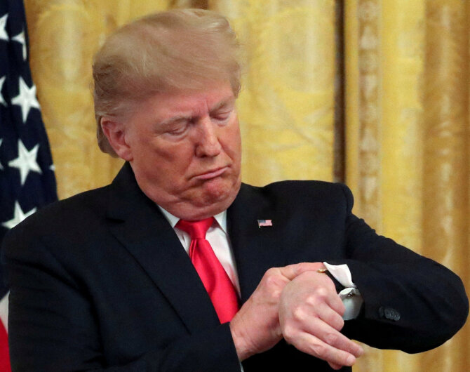 Donaldas Trumpas / Jonathan Ernst / REUTERS