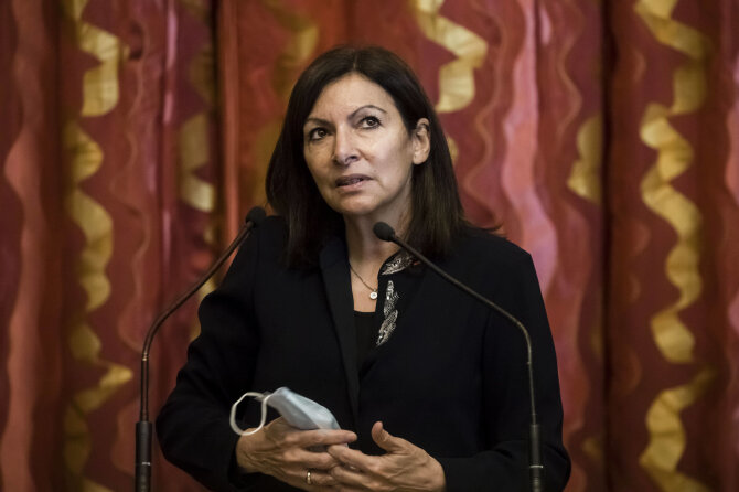 „Scanpix“/„Imago images“ nuotr./Paryžiaus merė Anne Hidalgo