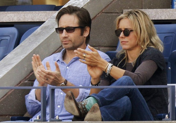 „Scanpix“ nuotr./Davidas Duchovny ir Tea Leoni 