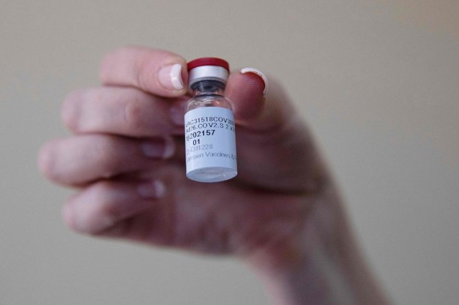 AFP/„Scanpix“ nuotr./„Johnson & Johnson“ vakcina nuo koronaviruso
