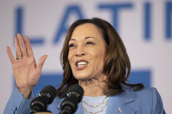 „AP“/„Scanpix“/JAV viceprezidentė Kamala Harris