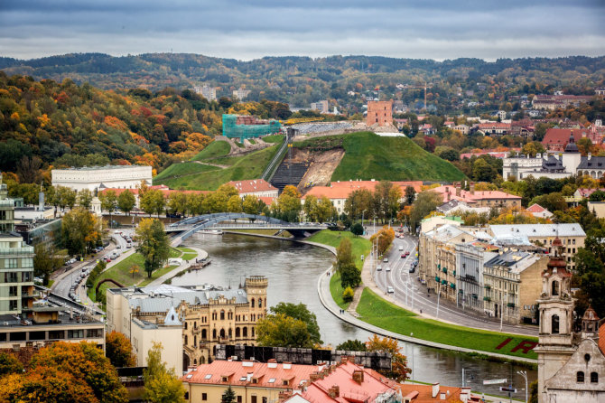 Vidmanto Balkūno / 15min nuotr./Rudenėjantis Vilnius