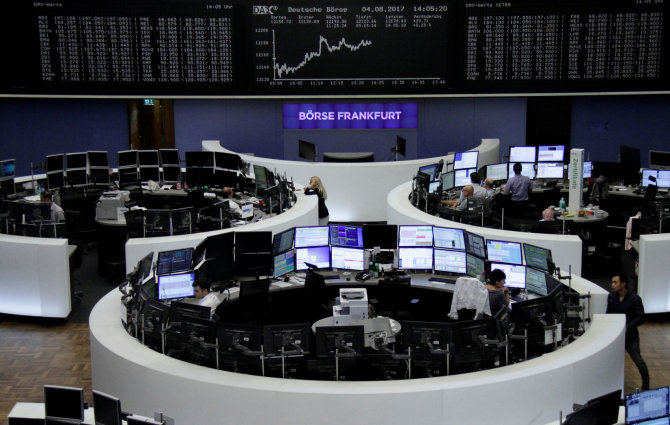 „Reuters“/„Scanpix“ nuotr./Frankfurto akcijų birža