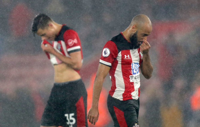 „Scanpix“ nuotr./„Southampton“ futbolininkai patyrė gėdingą pralaimėjimą