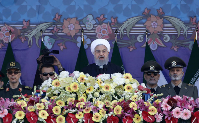 AFP/„Scanpix“ nuotr./Hassanas Rouhani