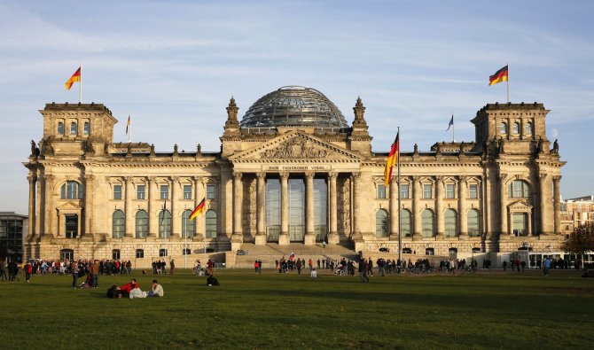 „Reuters“/„Scanpix“ nuotr./Vokietijos parlamentas Bundestagas Berlyne