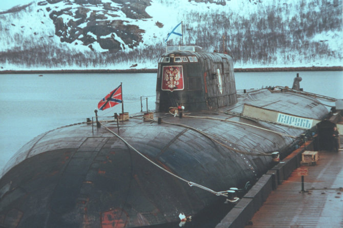 Vida Press nuotr./„Kursk“ povandeninis laivas prieš avariją