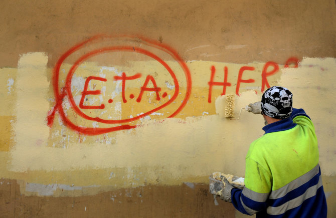 „Reuters“/„Scanpix“ nuotr./Baskų separatistų grupuotė ETA