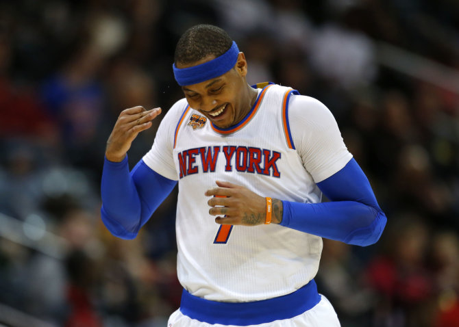 „Scanpix“/AP nuotr./Carmelo Anthony