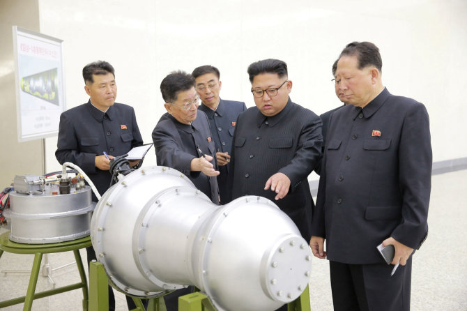 „Reuters“/„Scanpix“ nuotr./Kim Jong Unas