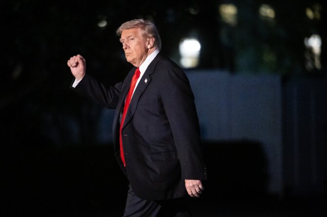 Donaldas Trumpas / Francis Chung - Pool via CNP / picture alliance / Consolidated News Photos
