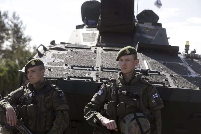 „Reuters“/„Scanpix“ nuotr./Suomijos kariai