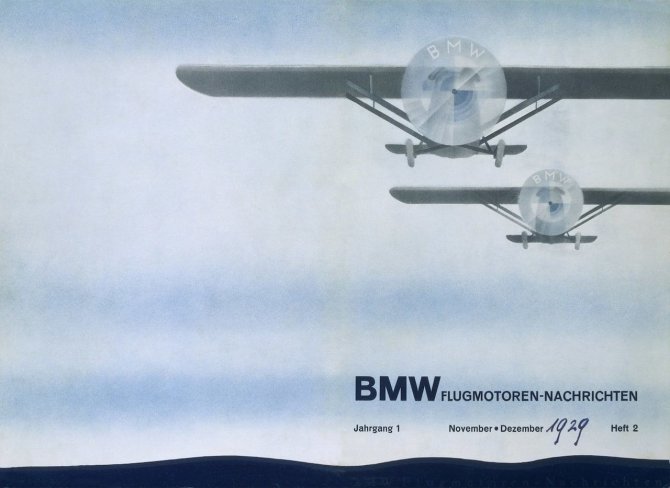 Gamintojo nuotr./Ši reklama įtvirtino žmonių galvose BMW logotipo kaip propelerio įvaizdį