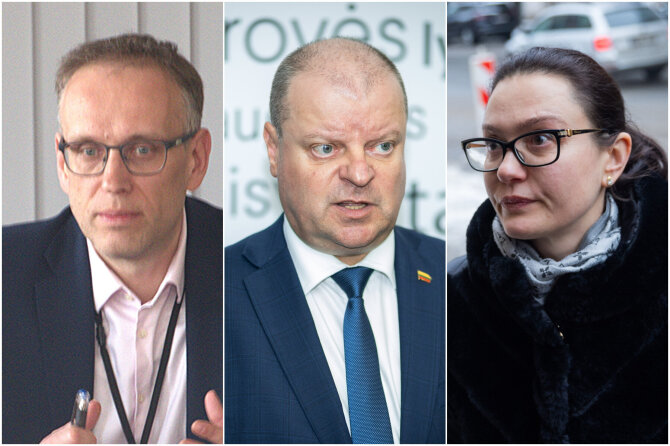 15min montažas/Jurijus Kornijenko, Saulius Skvernelis ir Agnė Silickienė