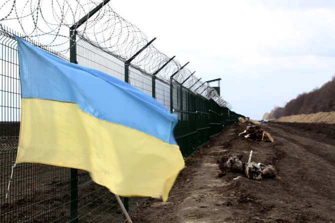 „Scanpix“/AP nuotr./Siena tarp Ukrainos ir Rusijos