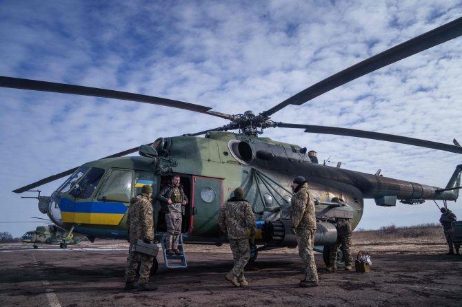 „AFP“/„Scanpix“/Ukrainos karinių oro pajėgų dalinys
