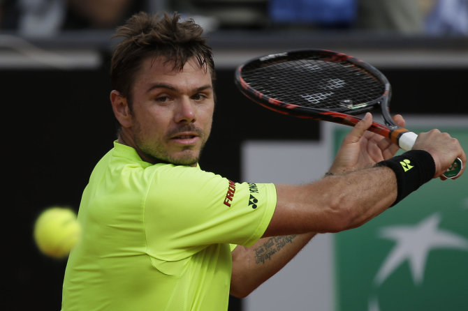 „Scanpix“/AP nuotr./Stanas Wawrinka